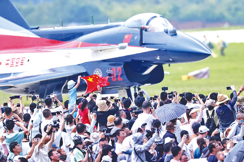 黄色小电影操B长春航空展迎来首个公众日